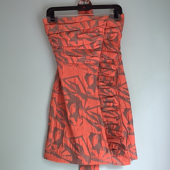 NWT Alexis Nokoma Strapless Cotton Mini Dress XS - Picture 7 of 16